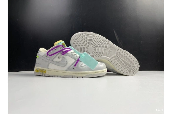 21 Low Nike O-W Dunk DM1602-100 Lot 0811